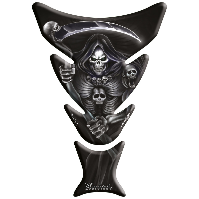 NAKLEJKA NA BAK TANKPAD KEITI BLACK REAPER2