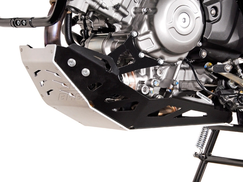 OSŁONA SILNIKA PŁYTA POD SILNIK SW-MOTECH SUZUKI DL650 (11-)/XT (15-) BLACK SILVER