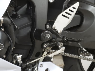 CRASHPADY AERO RG RACING SWINGARM PIVOT, KAWASAKI ZX6R 13- BLACK