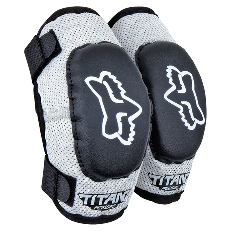 OCHRANIACZ ŁOKCI JUNIOR FOX PEEWEE TITAN GRD S M BLACK SILVER YOS