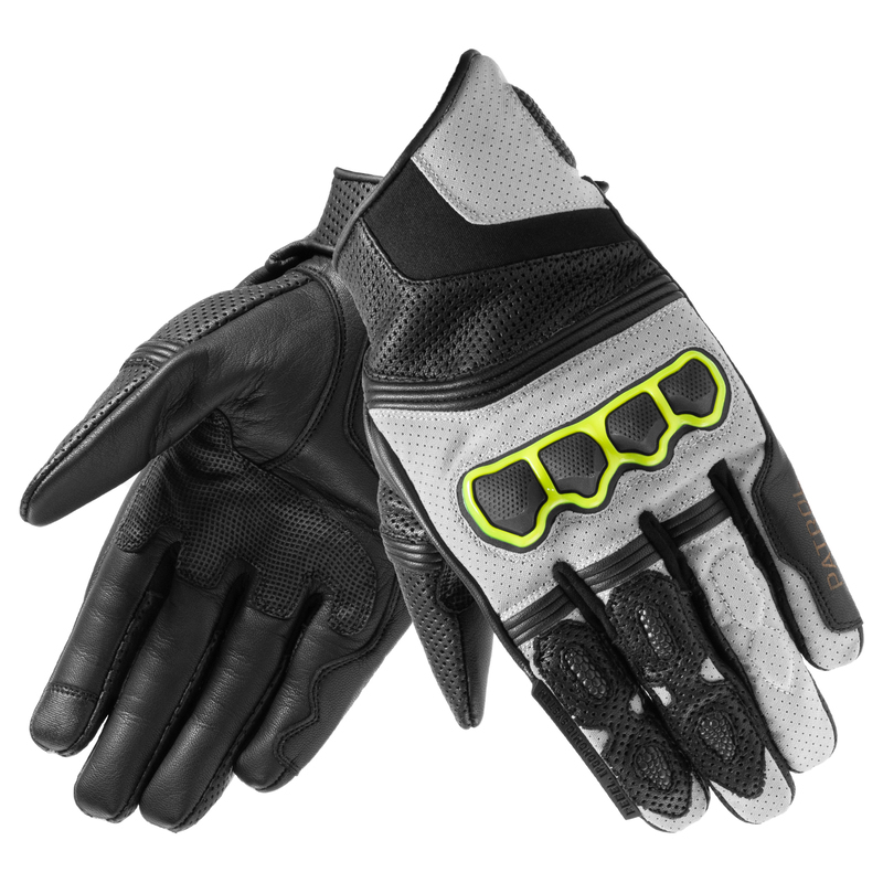 RĘKAWICE MOTOCYKLOWE REBELHORN PATROL SHORT BLACK GREY XS