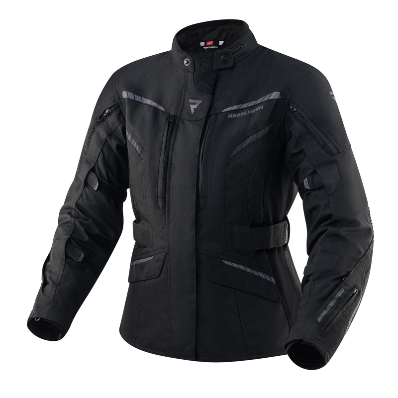 KURTKA MOTOCYKLOWA TEKSTYLNA DAMSKA REBELHORN HIKER 3 BLACK WXS