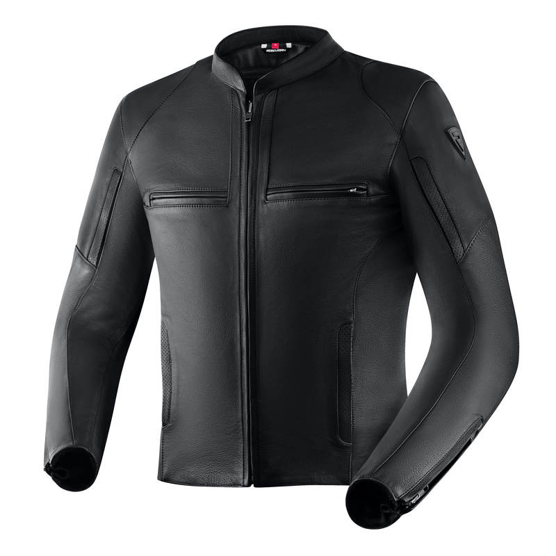KURTKA MOTOCYKLOWA SKÓRZANA REBELHORN RUNNER 3 BLACK 7XL