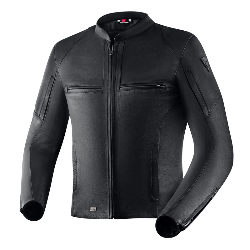 KURTKA MOTOCYKLOWA SKÓRZANA REBELHORN RUNNER 3 TFL BLACK
