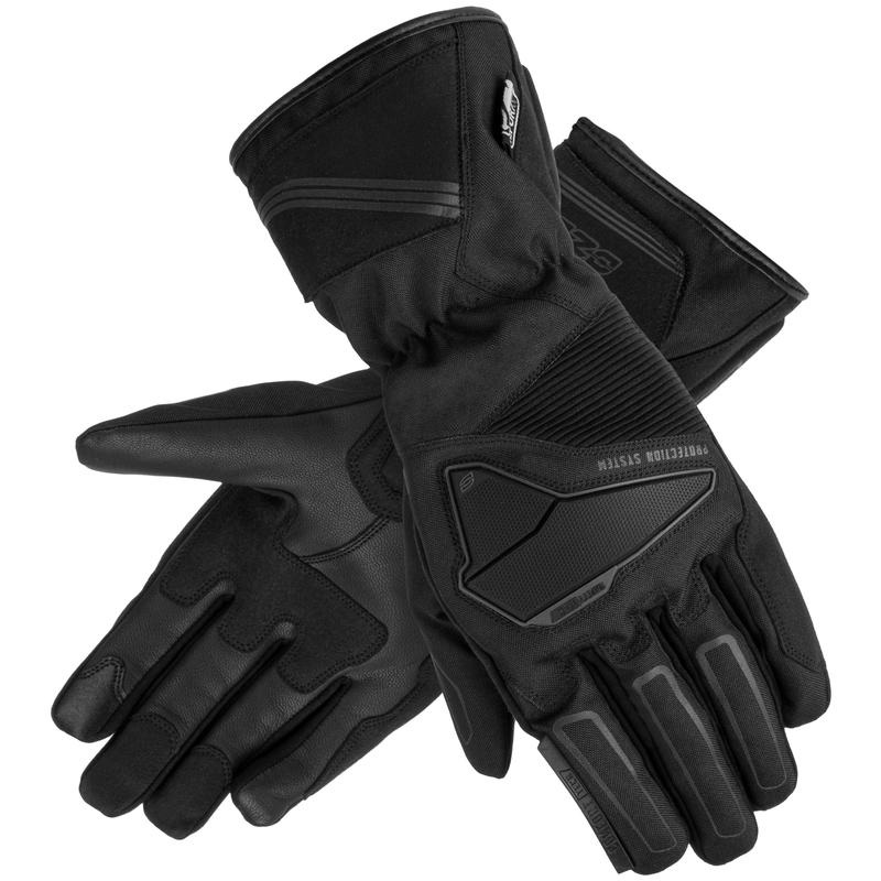 RĘKAWICE MOTOCYKLOWE OZONE TOURING WP BLACK