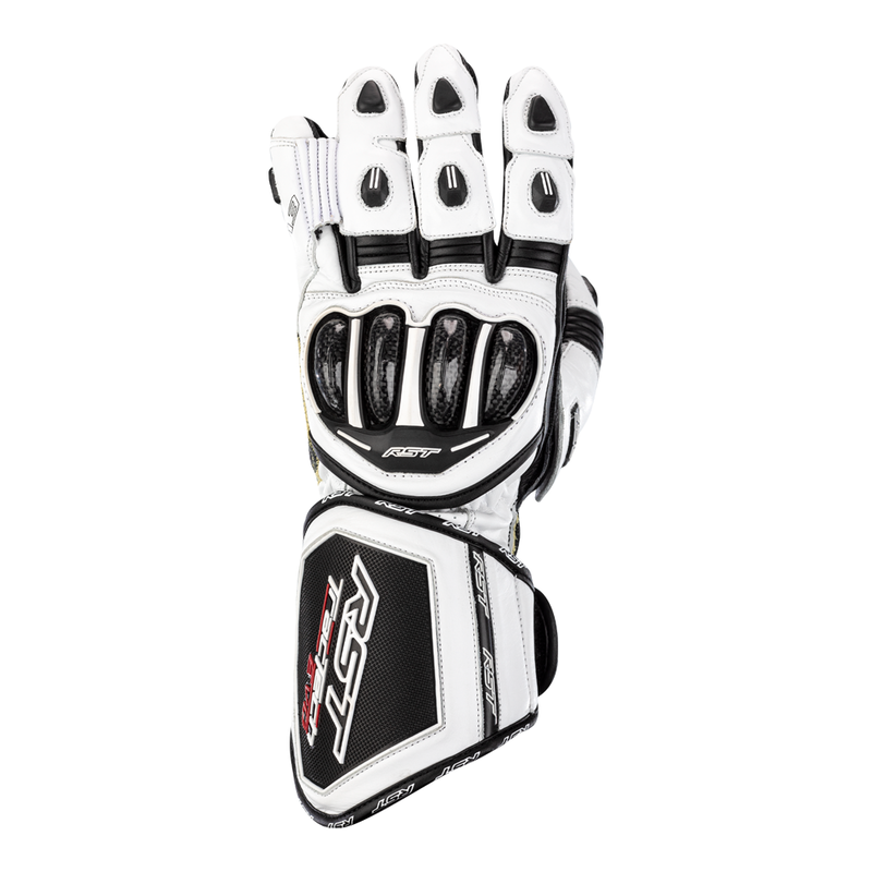 RĘKAWICE MOTOCYKLOWE RST TRACTECH EVO 4 WHITE WHITE BLACK XS