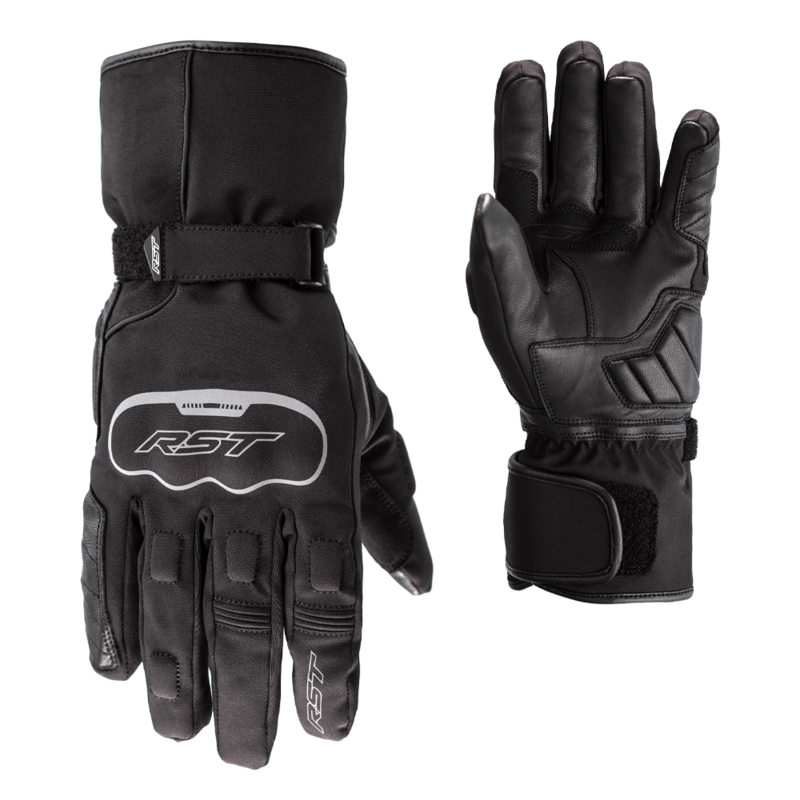 RĘKAWICE MOTOCYKLOWE RST AXIOM WP BLACK XS