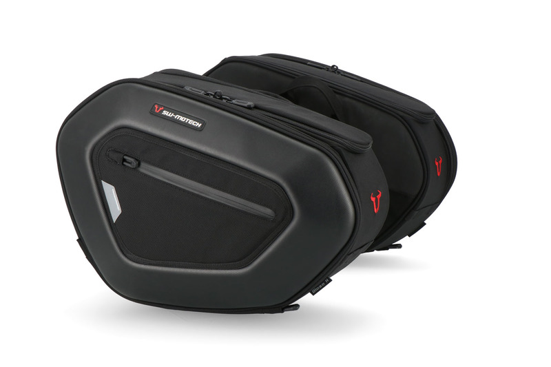 ZESTAW SAKW PRO BLAZE H I STELAŻY SW-MOTECH KAWASAKI Z750 (06-12)/Z750R (11-12) BLACK