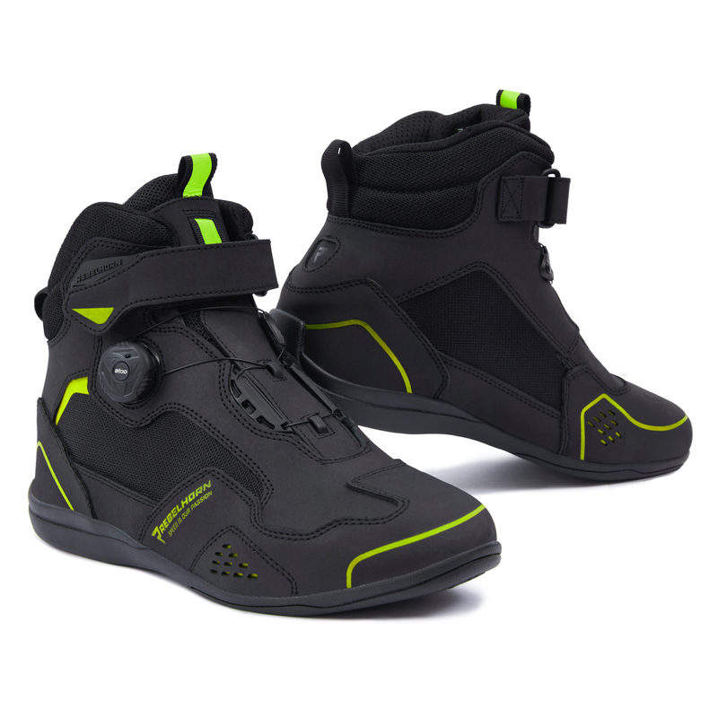 BUTY MOTOCYKLOWE REBELHORN SPARK 2 BLACK FLUO YELLOW 37