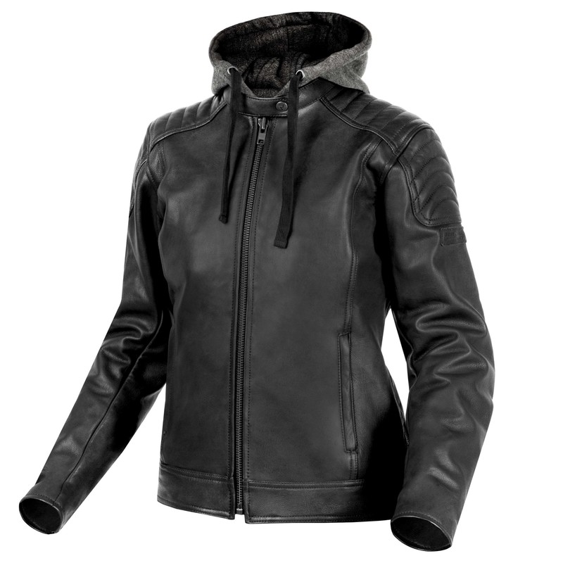 KURTKA MOTOCYKLOWA SKÓRZANA DAMSKA REBELHORN IMPALA BLACK WL