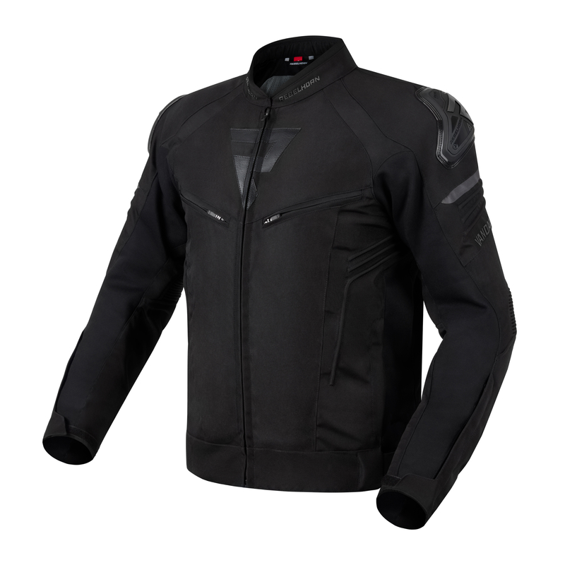 KURTKA MOTOCYKLOWA TEKSTYLNA REBELHORN VANDAL BLACK 5XL