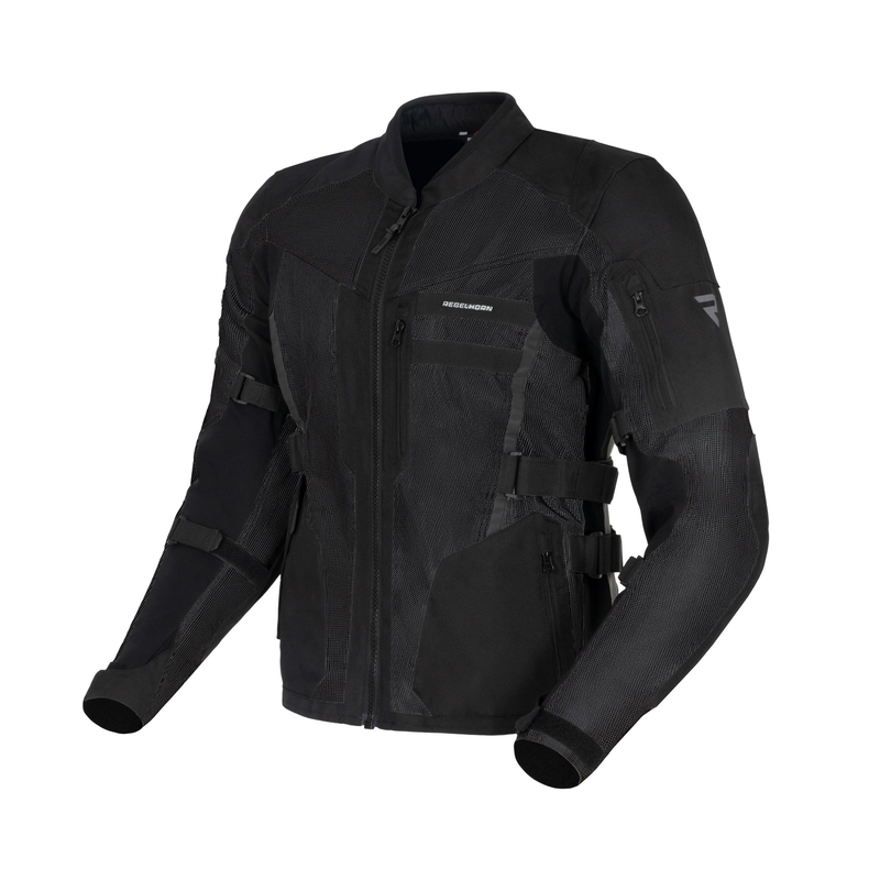KURTKA MOTOCYKLOWA TEKSTYLNA REBELHORN SCANDAL 2 BLACK S