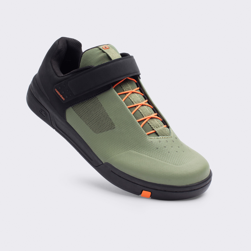 BUTY CRANKBROTHERS STAMP SPEEDLACE GREEN ORANGE - BLACK OUTSOLE 10.5 (44 EU)
