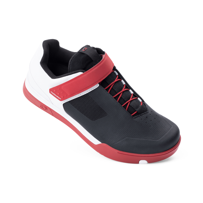 BUTY CRANKBROTHERS MALLET SPEEDLACE RED BLACK WHITE - RED OUTSOLE 11.5 (45 EU)
