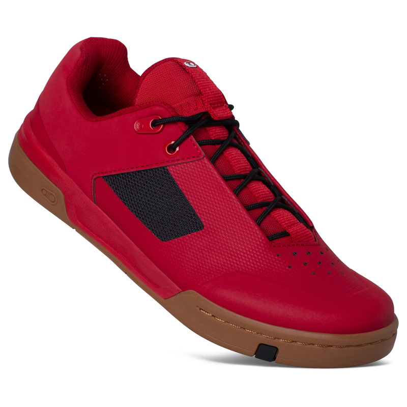 BUTY CRANKBROTHERS STAMP LACE RED BLACK - GUM OUTSOLE PUMPFORPEACE EDITION 9.5 (43 EU)