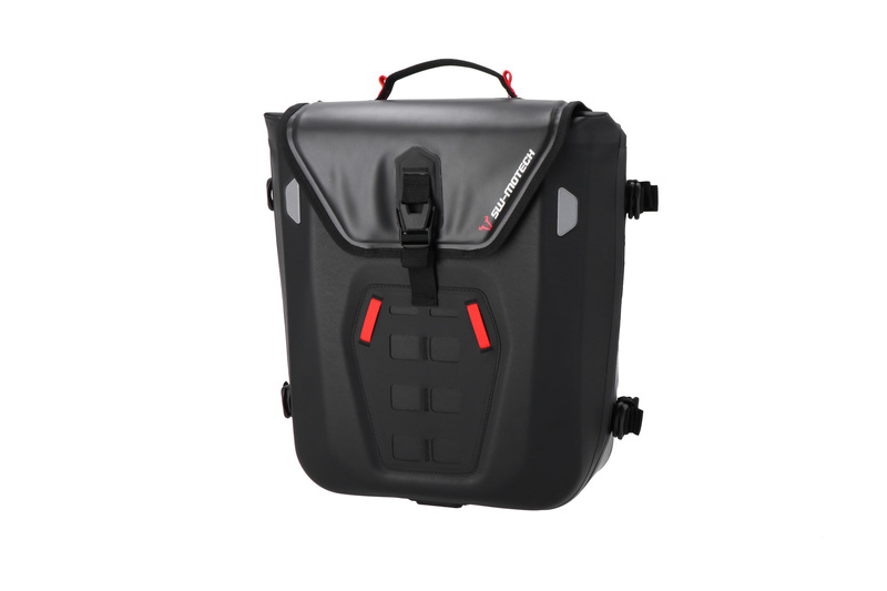 SAKWA BOCZNA LEWA SW-MOTECH SYSBAG WP M WODOODPORNA Z ADAPTEREM BLACK 17-23L