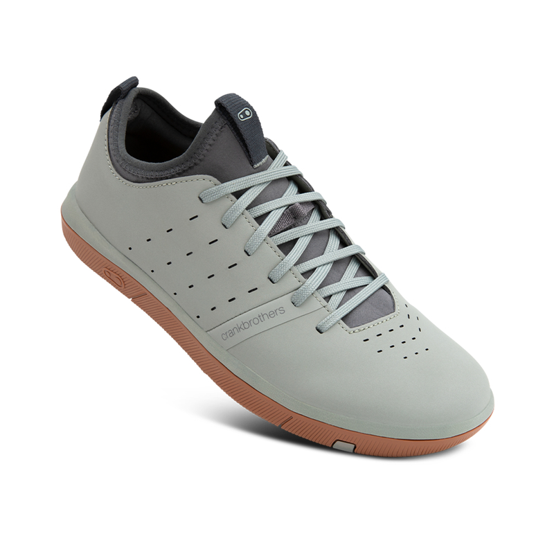 BUTY CRANKBROTHERS STAMP STREET LACE SAGE GREY - GUM OUTSOLE 8 (41 EU)