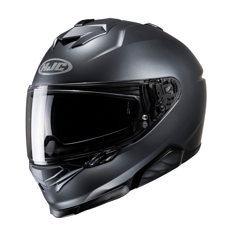 KASK MOTOCYKLOWY HJC I71 SEMI FLAT ANTHRACITE