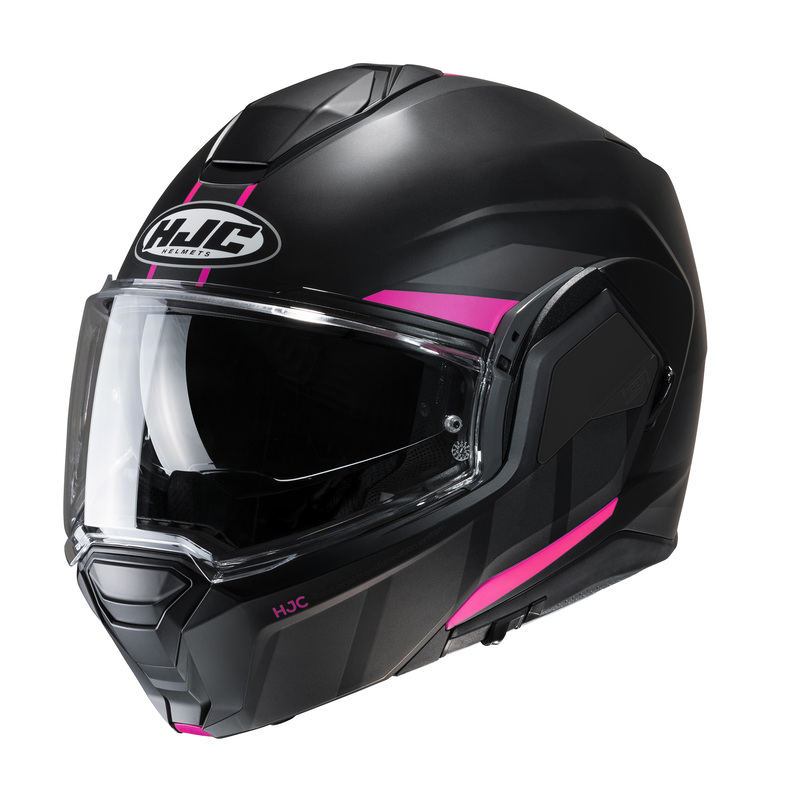 KASK MOTOCYKLOWY HJC I100 BEIS BLACK PINK