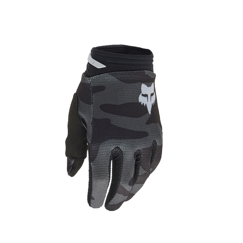 RĘKAWICE MOTOCYKLOWE JUNIOR FOX 180 BNKR BLACK CAMO