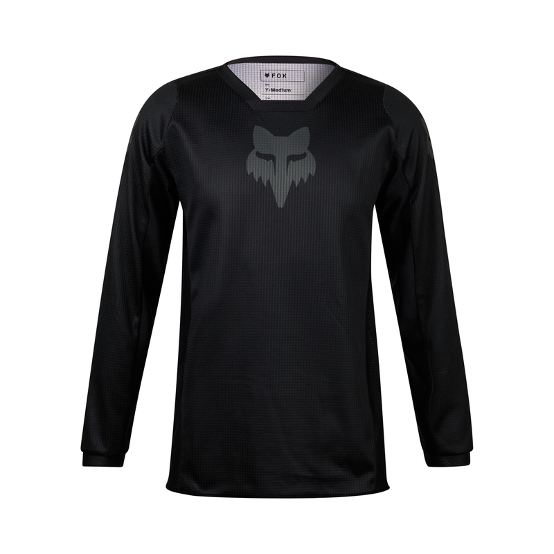 BLUZA MOTOCYKLOWA JUNIOR FOX BLACKOUT BLACK BLACK