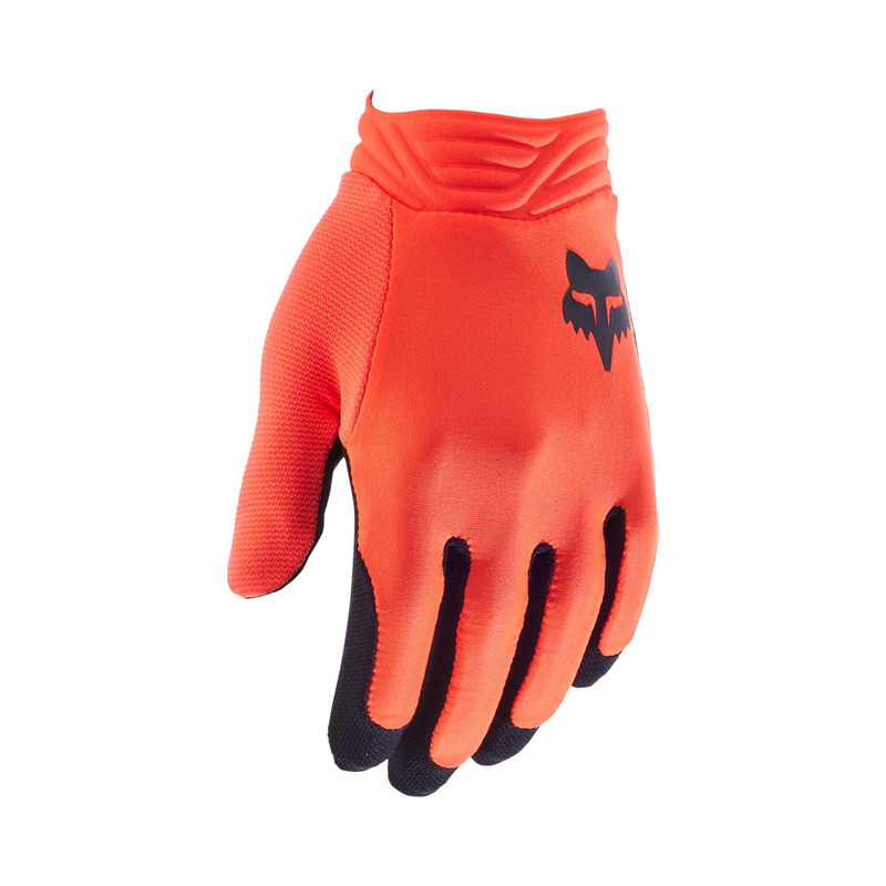 RĘKAWICE MOTOCYKLOWE JUNIOR FOX AIRLINE FLUO ORANGE