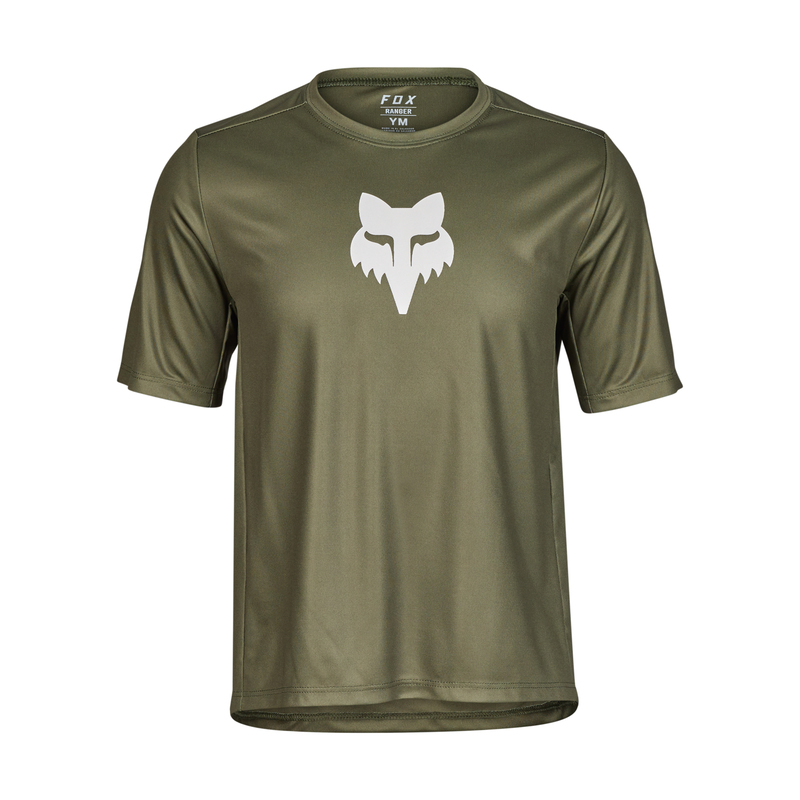 KOSZULKA ROWEROWA JUNIOR FOX RANGER OLIVE GREEN