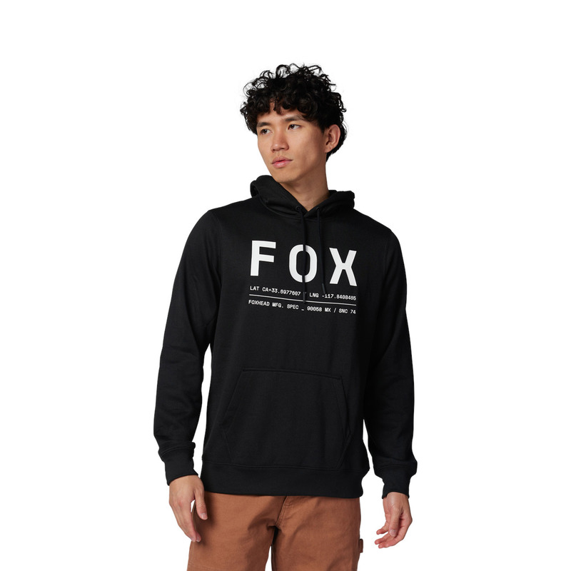 BLUZA Z KAPTUREM FOX NON STOP BLACK