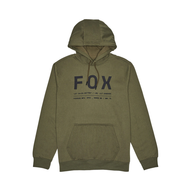 BLUZA Z KAPTUREM FOX NON STOP OLIVE GREEN