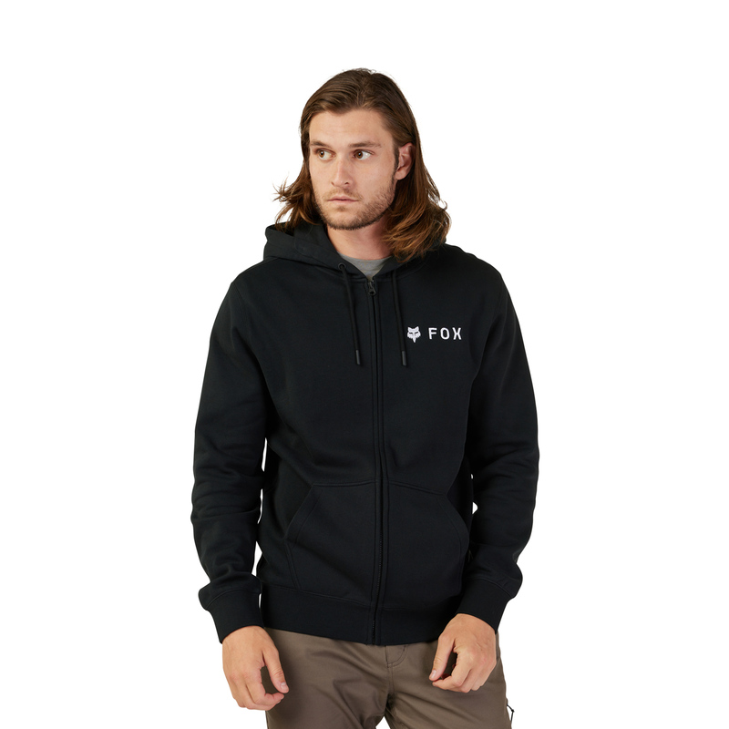 BLUZA Z KAPTUREM NA ZAMEK FOX ABSOLUTE BLACK