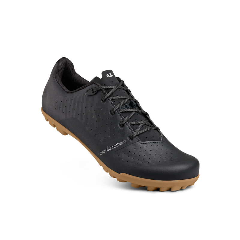 BUTY CRANKBROTHERS CANDY GRAVEL/XC LACE BLACK BLACK - GUM OUTSOLE 5 (37 EU)
