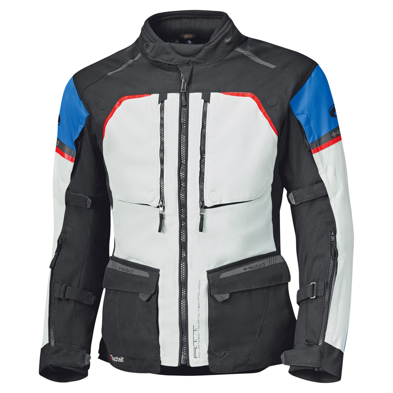 KURTKA MOTOCYKLOWA TEKSTYLNA HELD TRIDALE TOP GREY BLUE