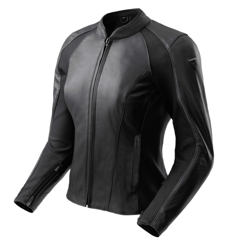 KURTKA MOTOCYKLOWA SKÓRZANA DAMSKA REBELHORN SIENA BLACK W3XL