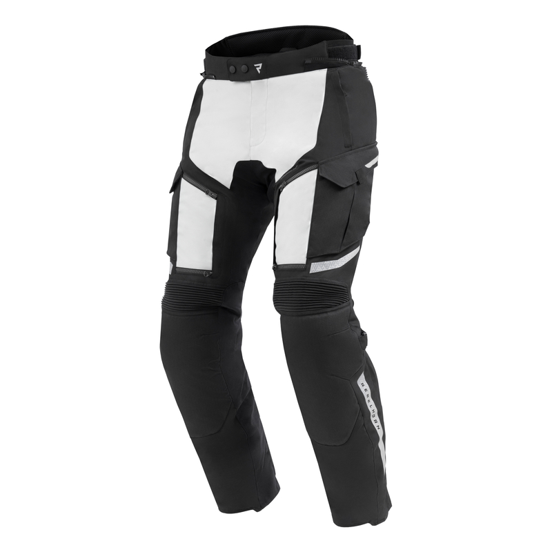 SPODNIE MOTOCYKLOWE TEKSTYLNE REBELHORN CUBBY 5 BLACK GREY L