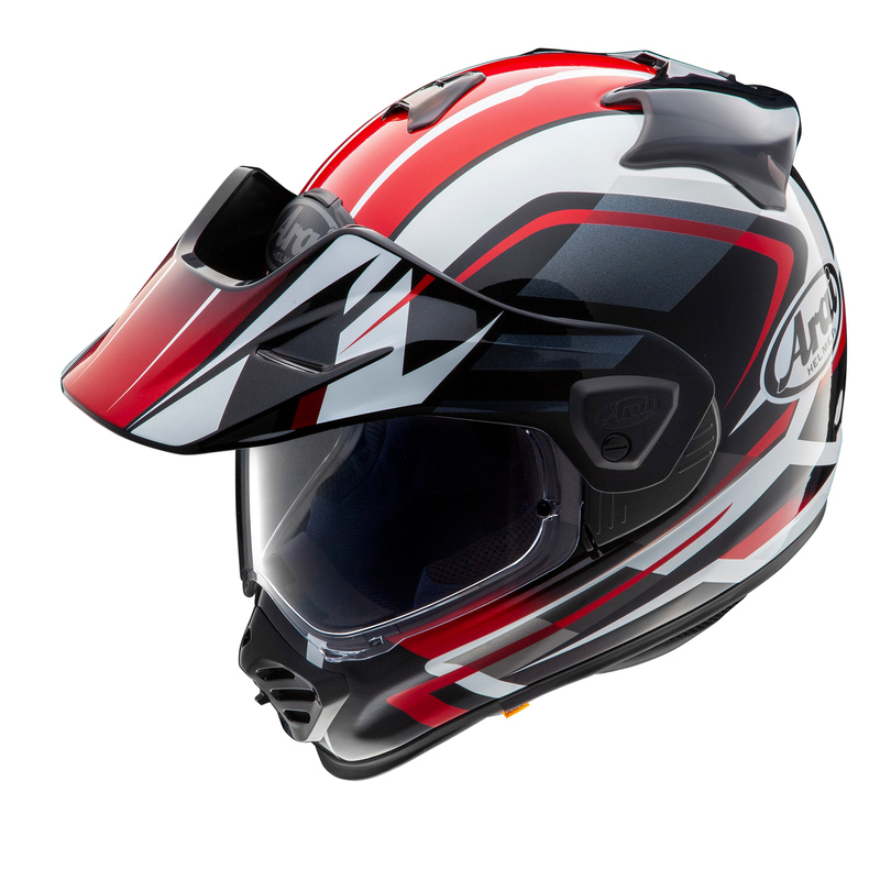 KASK MOTOCYKLOWY ARAI TOUR-X5 DISCOVERY RED S