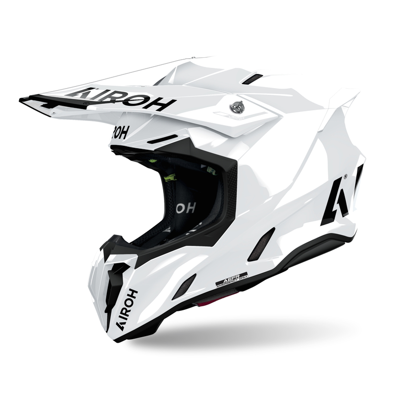 KASK MOTOCYKLOWY AIROH TWIST 3 COLOR WHITE GLOSS