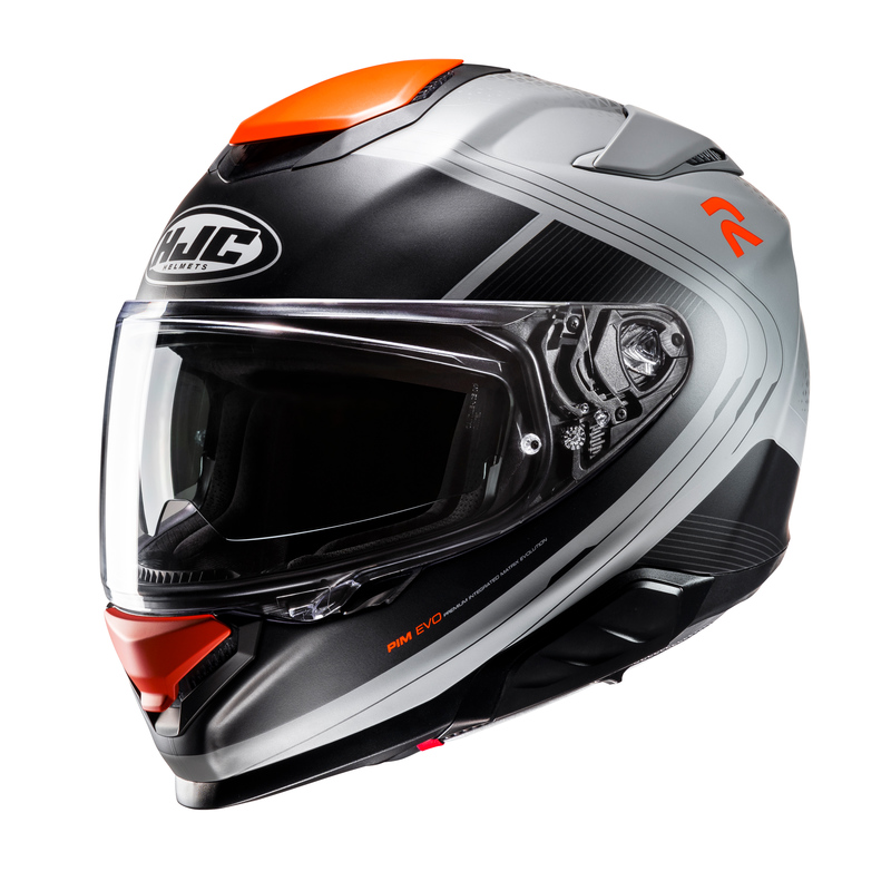 KASK MOTOCYKLOWY HJC RPHA71 FREPE BLACK SILVER