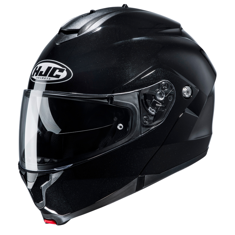 KASK MOTOCYKLOWY HJC C91N SOLID METAL BLACK