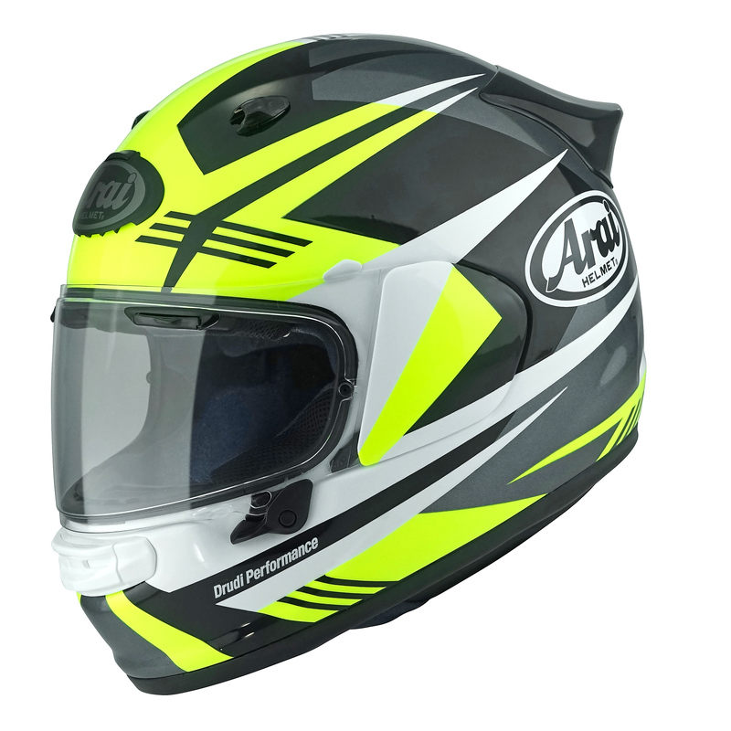 KASK MOTOCYKLOWY ARAI QUANTIC MARK YELLOW S