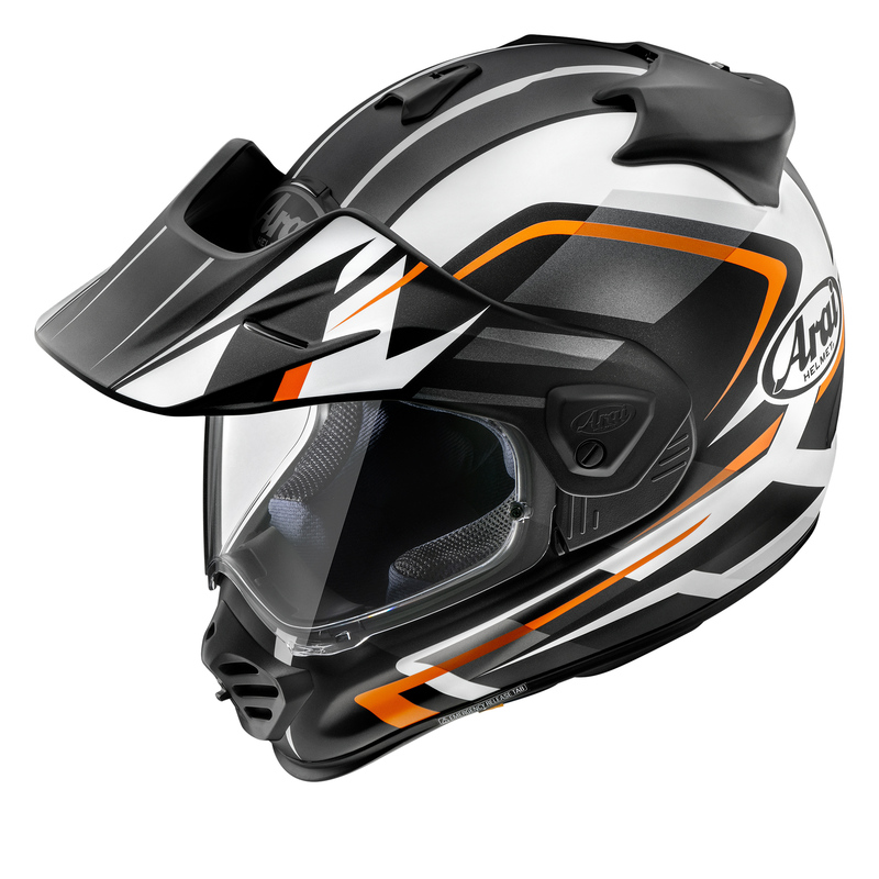 KASK MOTOCYKLOWY ARAI TOUR-X5 DISCOVERY ORANGE MATT XS