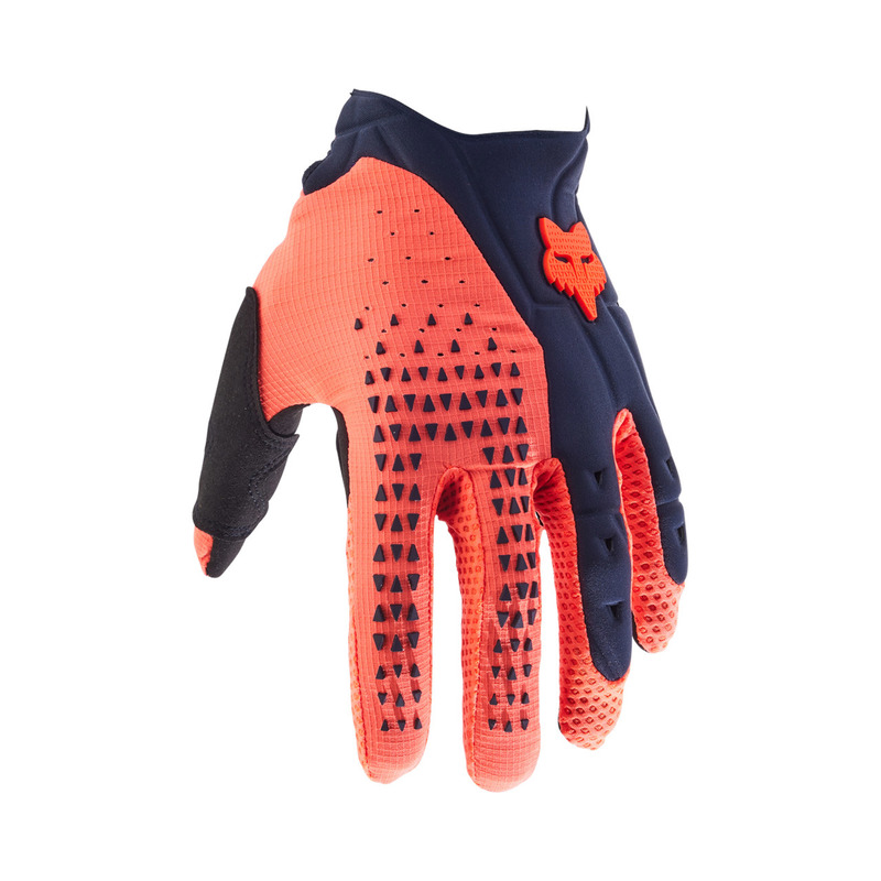 RĘKAWICE MOTOCYKLOWE FOX PAWTECTOR NAVY ORANGE