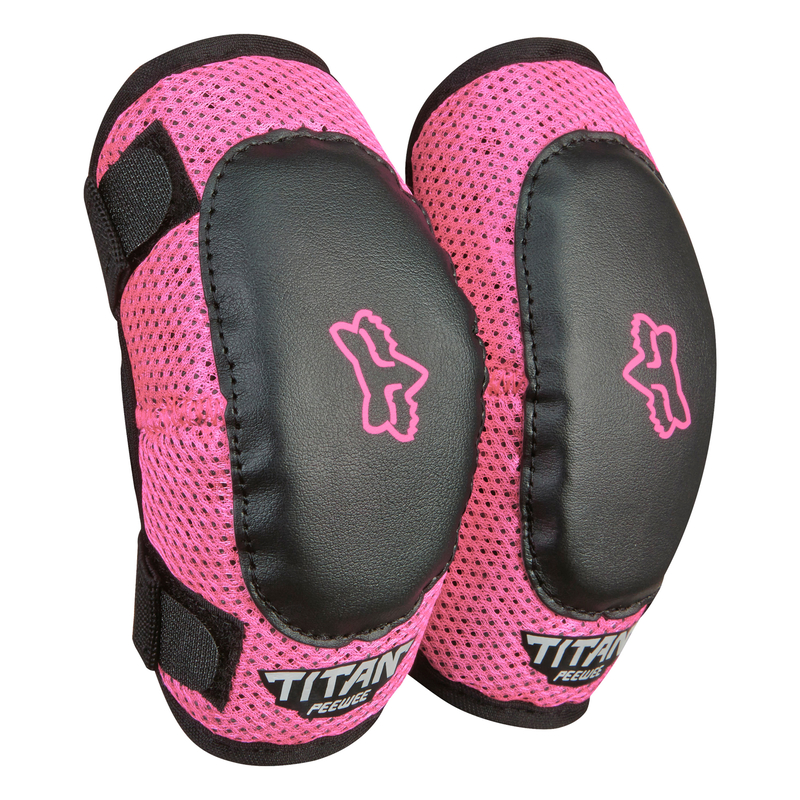OCHRANIACZ ŁOKCI JUNIOR KIDS FOX PEEWEE TITAN BLACK PINK YOS