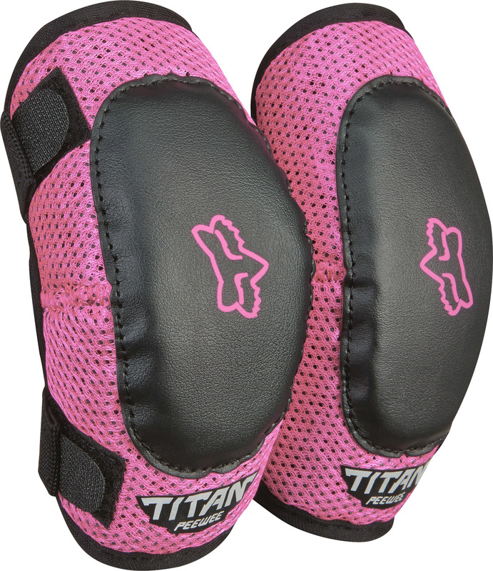 OCHRANIACZ ŁOKCI JUNIOR KIDS FOX PEEWEE TITAN BLACK PINK YOS