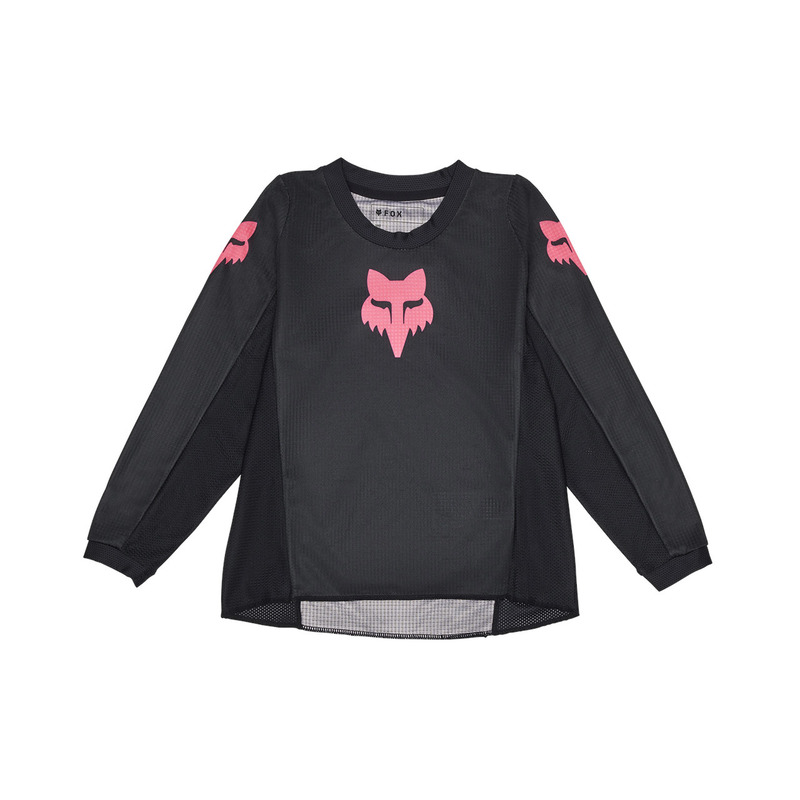 BLUZA MOTOCYKLOWA JUNIOR KIDS FOX GIRLS BLACKOUT BLACK BLACK