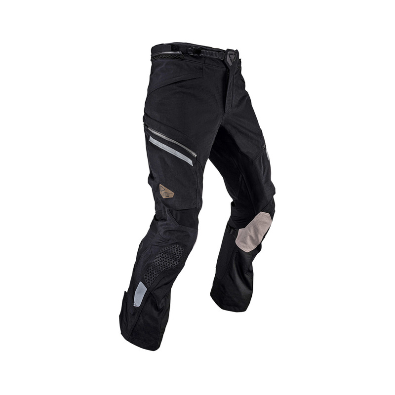 SPODNIE MOTOCYKLOWE TEKSTYLNE LEATT ADV DRITOUR 7.5 STEALTH BLACK GREY M