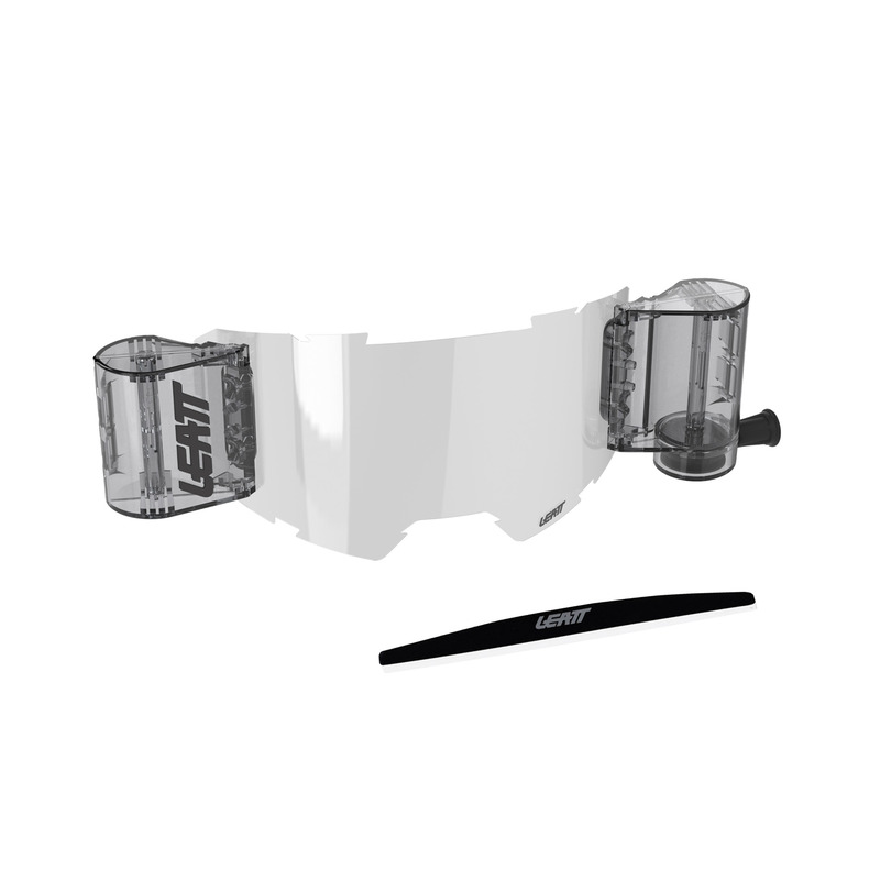 ROLL-OFF LEATT VIZION KIT 3.5 CANISTERS+FILM+DIRT STRIPS+ROLLOFF LENS CLEAR 0,9 OS