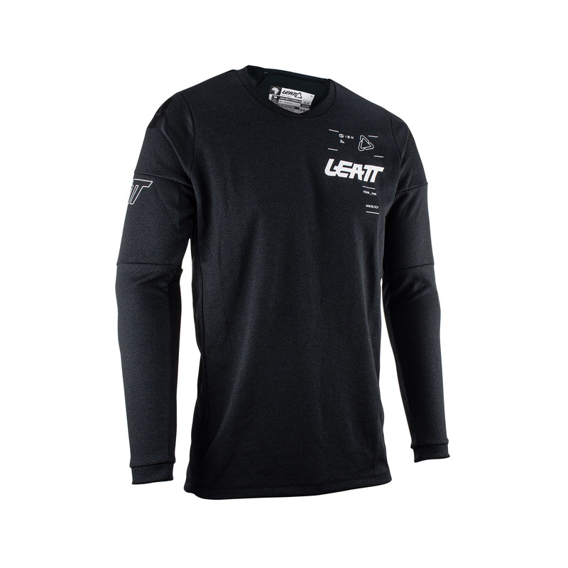 BLUZA OFFROADOWA LEATT MOTO 4.5 WINDBLOCK BLACK S