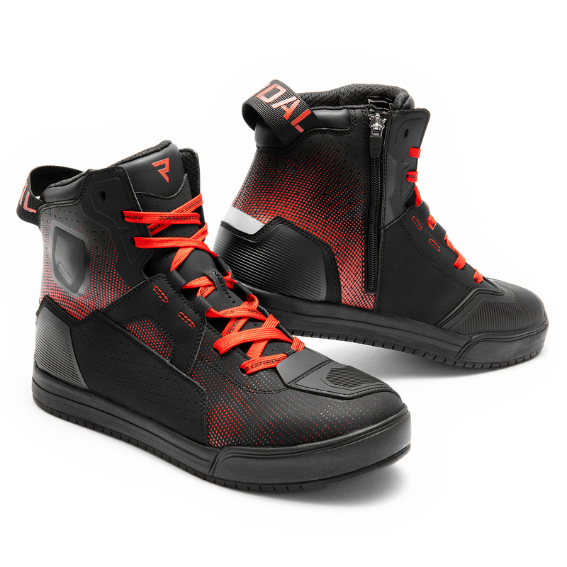 BUTY MOTOCYKLOWE REBELHORN VANDAL 2 BLACK RED 42