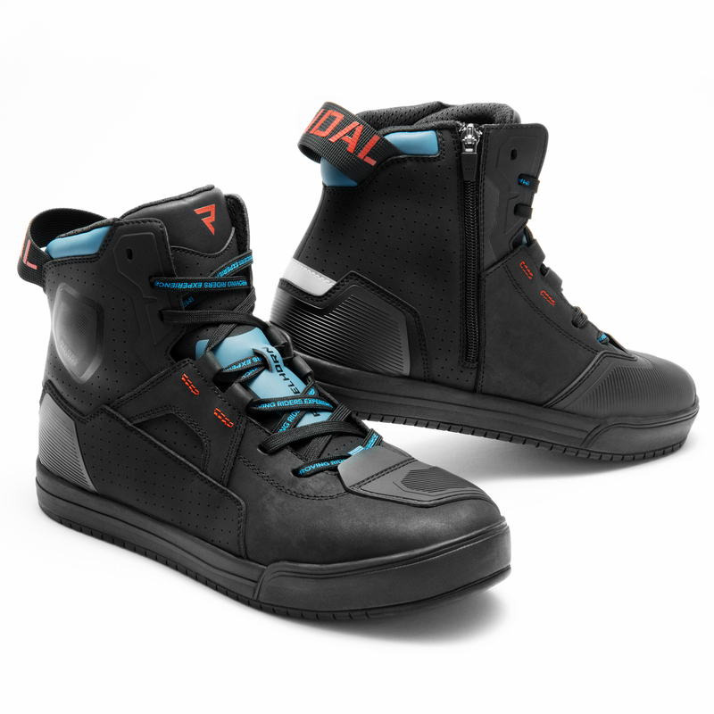 BUTY MOTOCYKLOWE REBELHORN VANDAL 2 BLACK BLUE RED 48