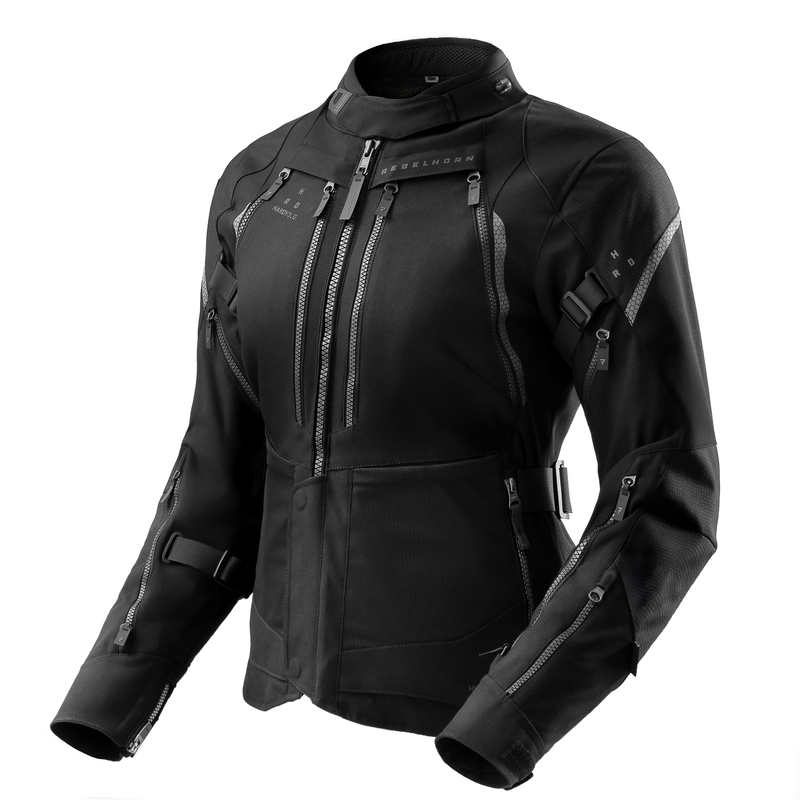 KURTKA MOTOCYKLOWA TEKSTYLNA DAMSKA REBELHORN HARDY 3.0 BLACK WL